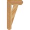 Ekena Millwork Traditional Craftsman Rough Sawn Bracket, Western Red Cedar, 4"W x 14"D x 26"H BKT04X14X26TRA04RWR - alternate 3